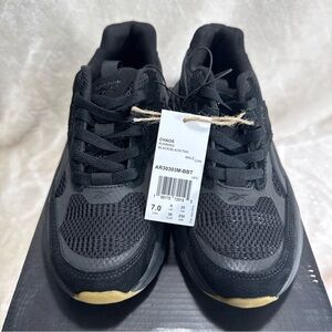 Reebok Men’s Chaos Running Shoes, Black & Tan US 7